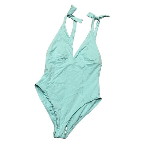 L*Space Isabelle One Piece Swimsuit in Pacifica Blue Women's Size 6 NWOT - Picture 6 of 11